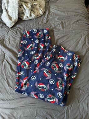 Christmas Stitch Fuzzy Pants